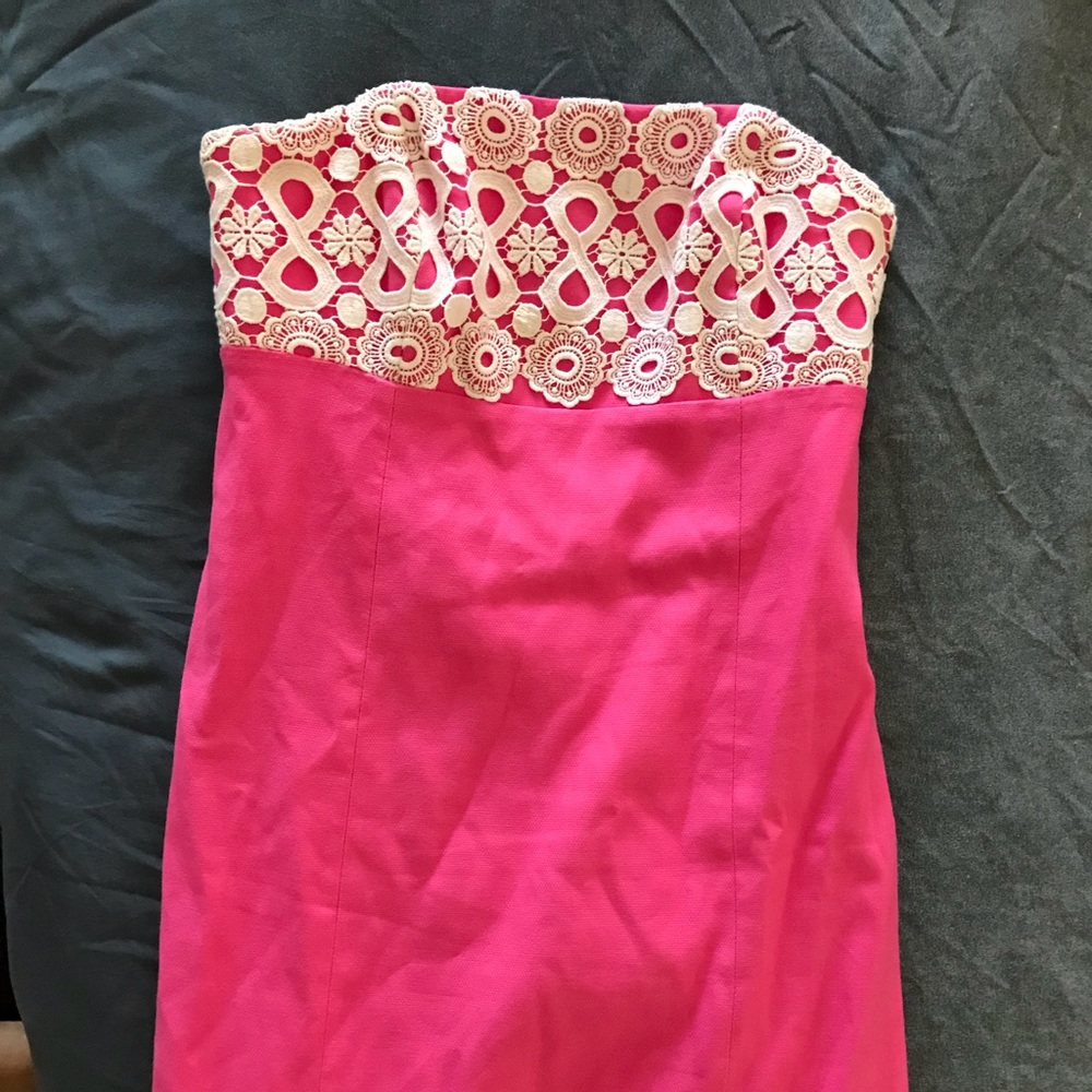 Lilly Pulitzer pink dress